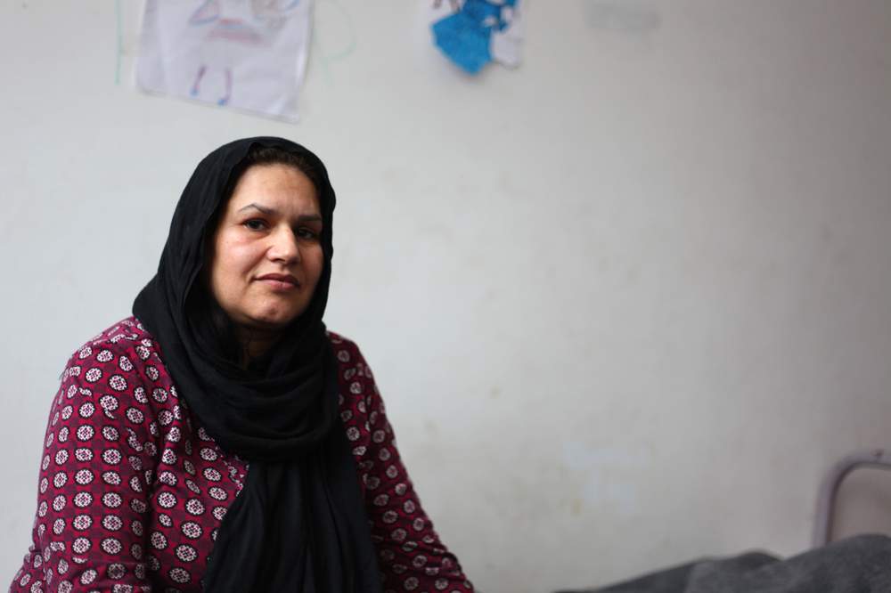 “The smuggler transported a lot of families who were my neighbours.  They gave me his number and said ‘If you&#39;d like to come here, go with him”. Peykey Naseri, 38, an Afghan migrant in a refugee centre with her five children in Adasevci, Serbia.