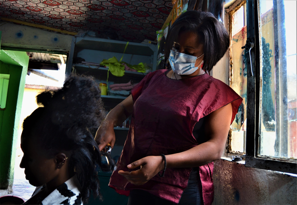 1000px x 692px - In Addis Ababa, a beauty salon is a safe space for sex workers