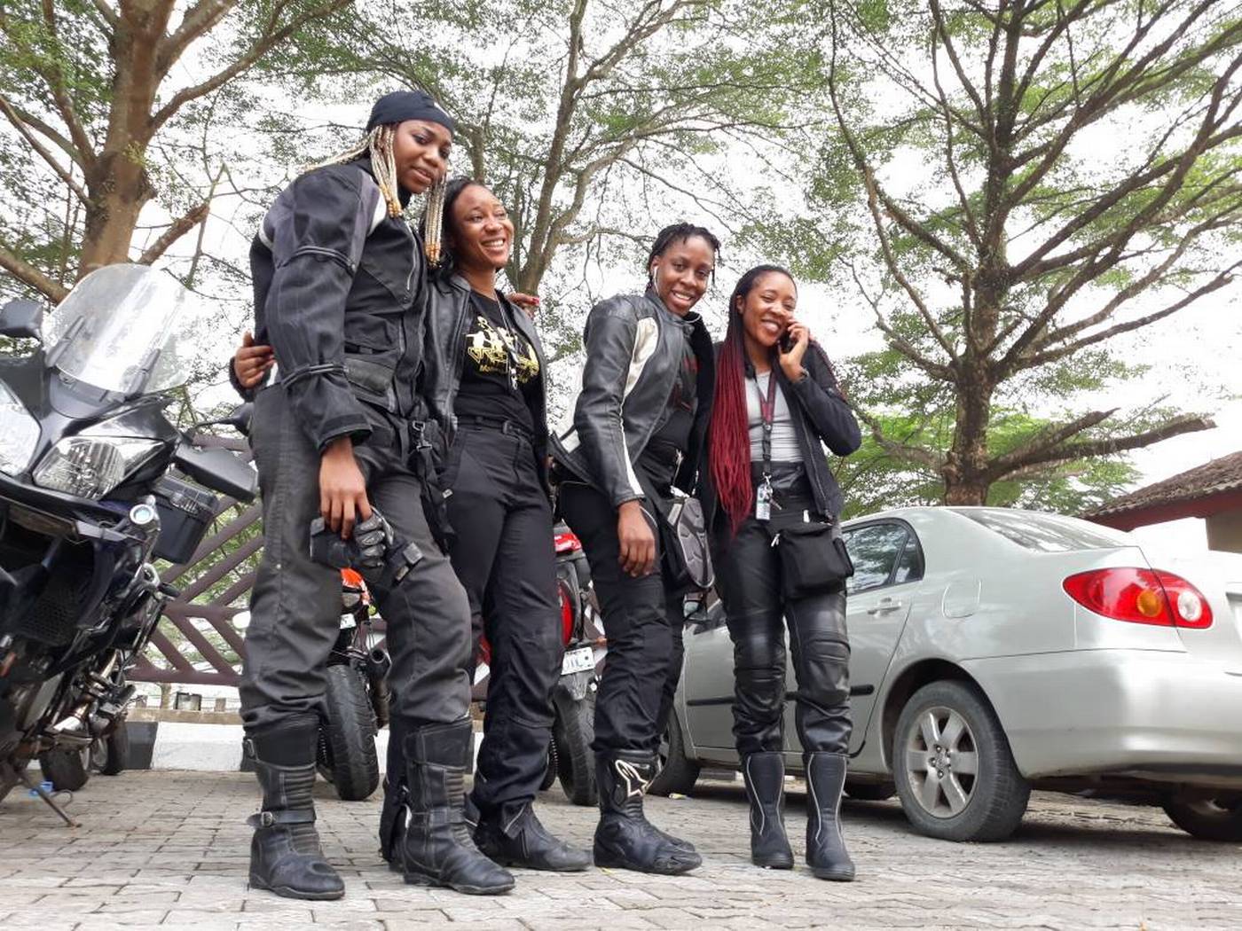 Meet the women bikers saving lives in Nigeria