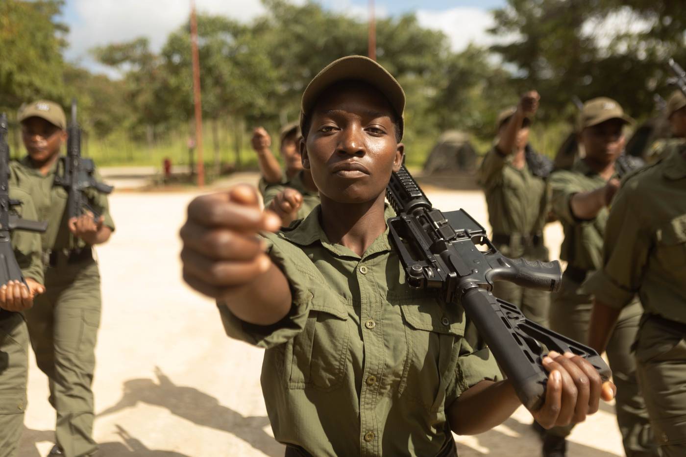 Zimbabwe's women-only rangers fight poachers and poverty