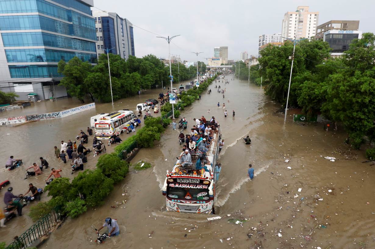 'Freak events' Karachi floods hint at shifting monsoon