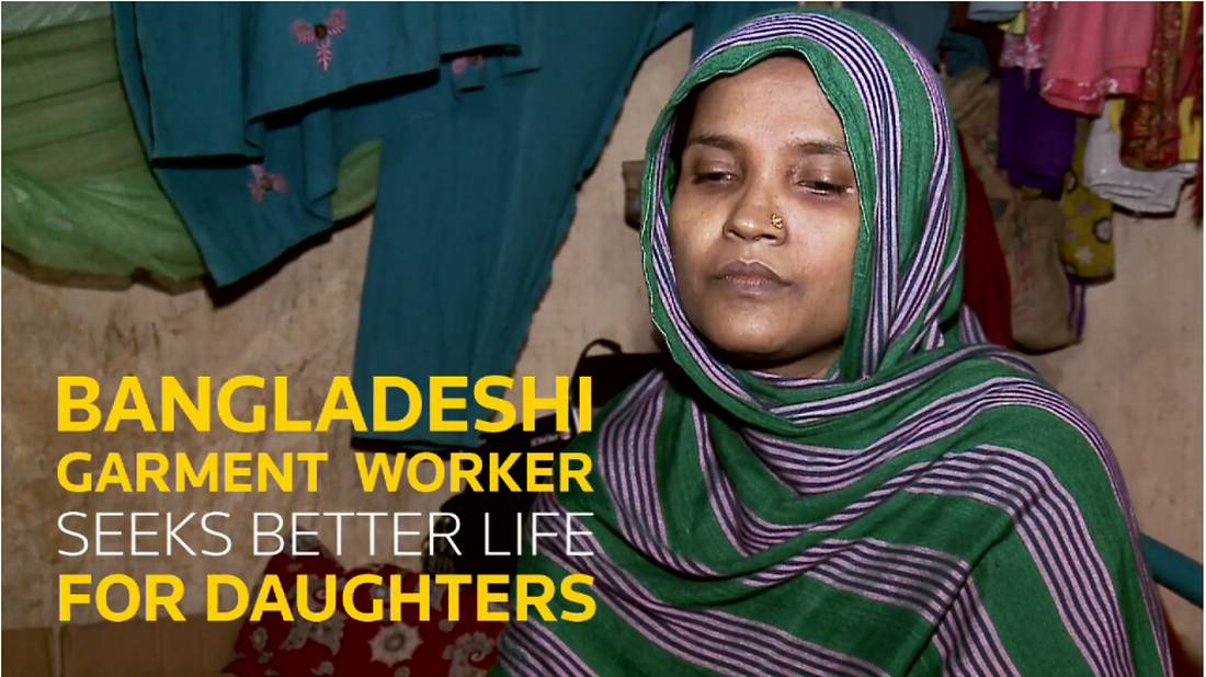 DAY IN A LIFE: A Bangladesh garment worker