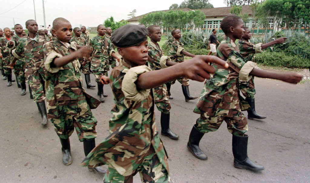 One in eight children found at risk of becoming child soldiers