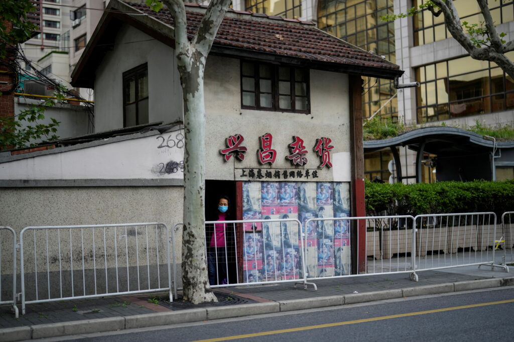 Shanghai residents use code words, video to protest COVID lockdown
