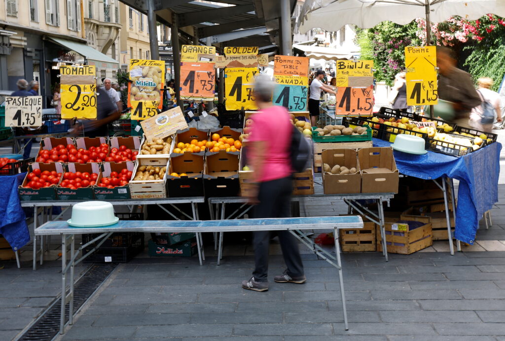 In France, families turn to charity food boxes as inflation bites